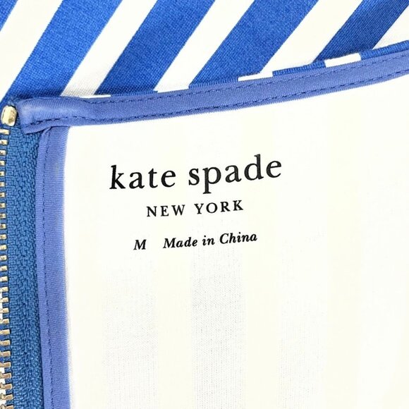 Kate Spade Mini Ponte Dress Retro European Nautical Vacation Preppy Coquette M - Picture 9 of 10